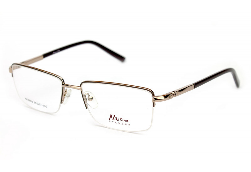 Стильна металева оправа для окулярів Nikitana 8608
